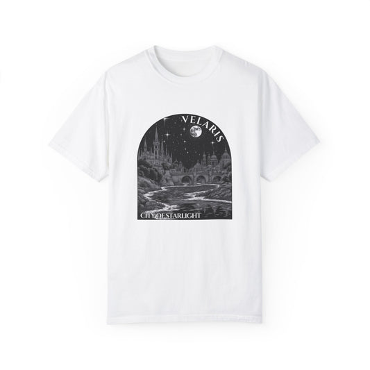 Velaris City of Starlight Monochromatic T-shirt