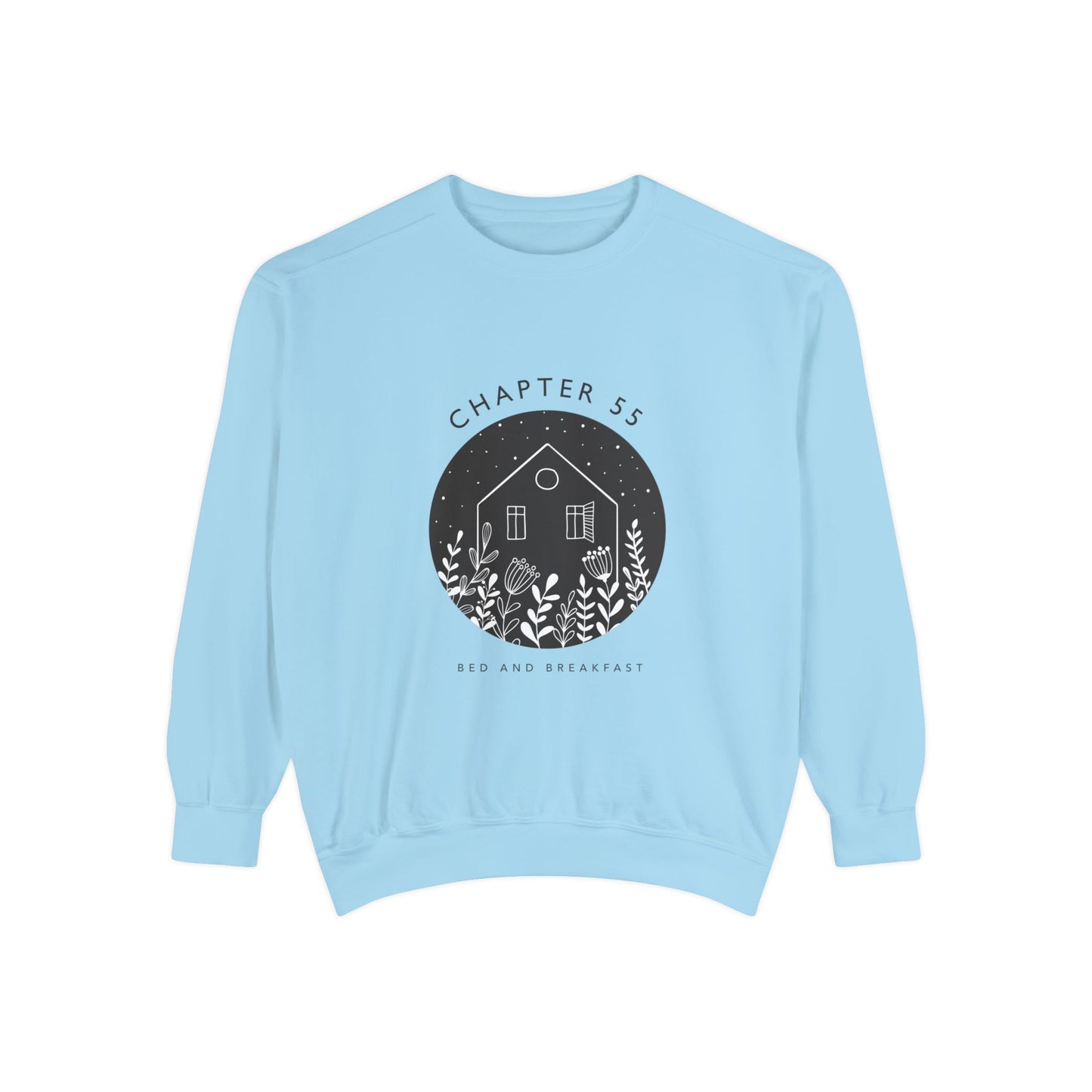 Chapter 55 Bed + Breakfast Comfort Colors Sweatshirt