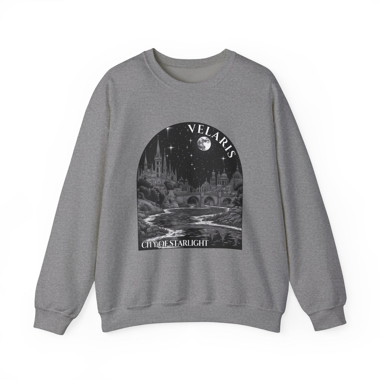 Velaris - City of Starlight - Monochromatic Crewneck