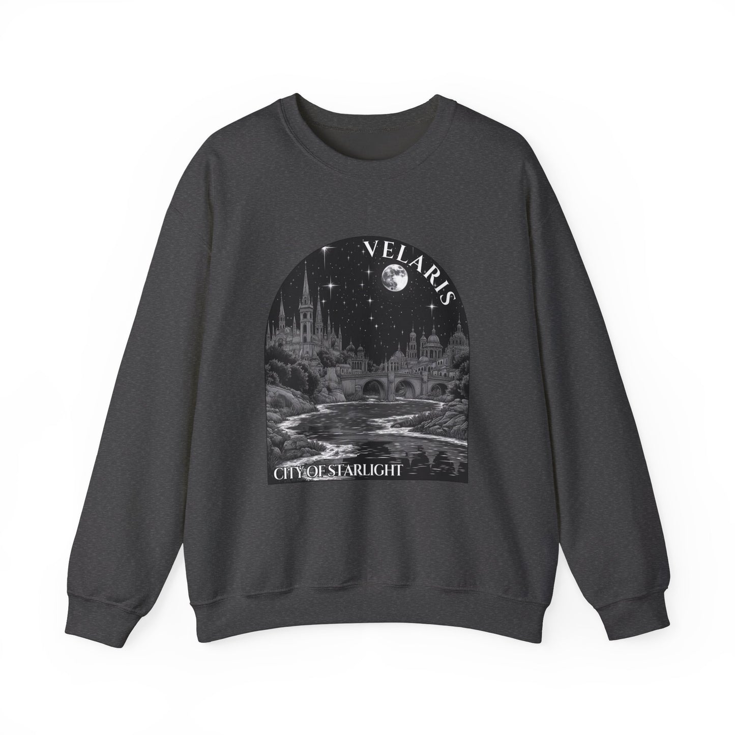 Velaris - City of Starlight - Monochromatic Crewneck