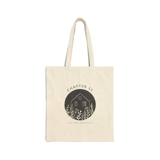 Chapter 55 Bed + Breakfast Tote Bag