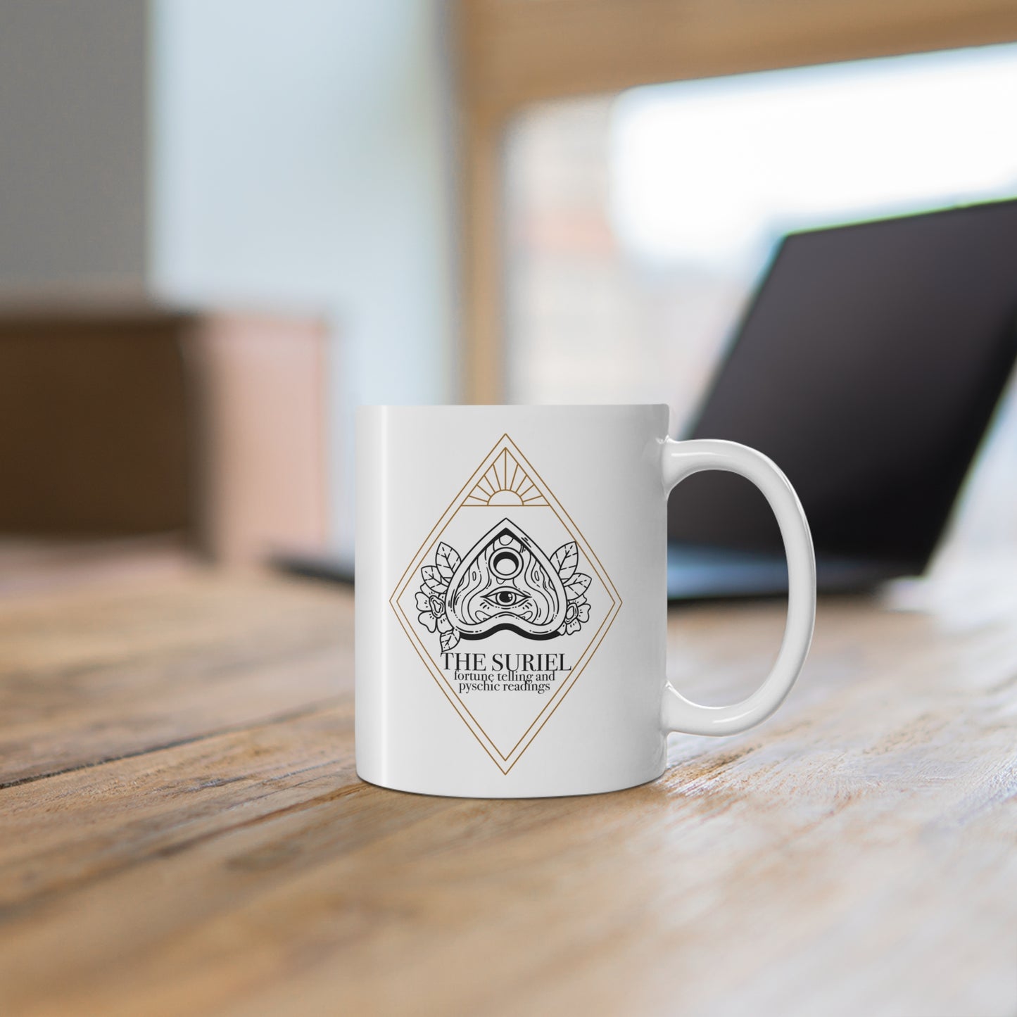 The Suriel Fortune Telling + Psychic Readings Coffee Mug