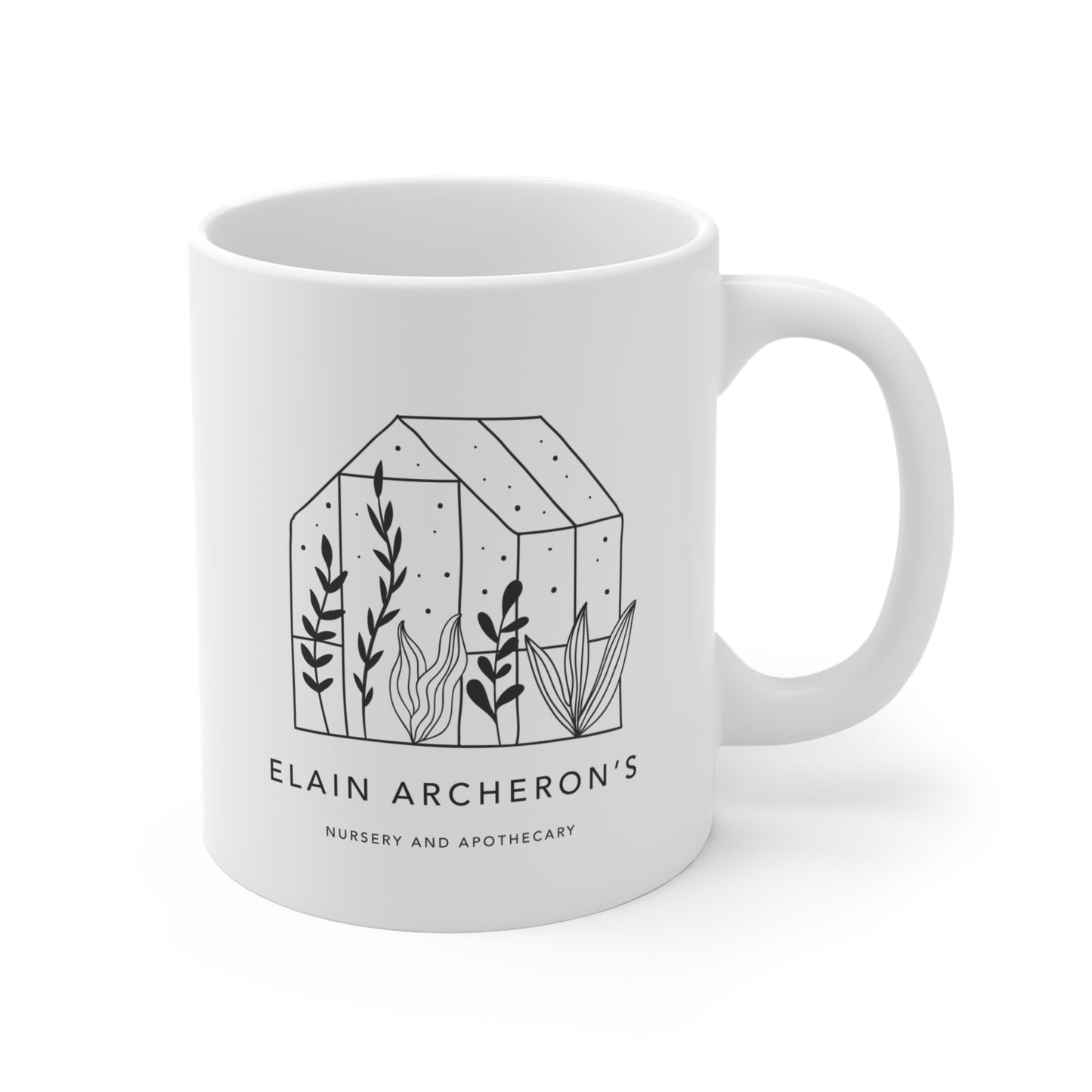 Elain Archeron's Nursery + Apothecary Coffee Mug