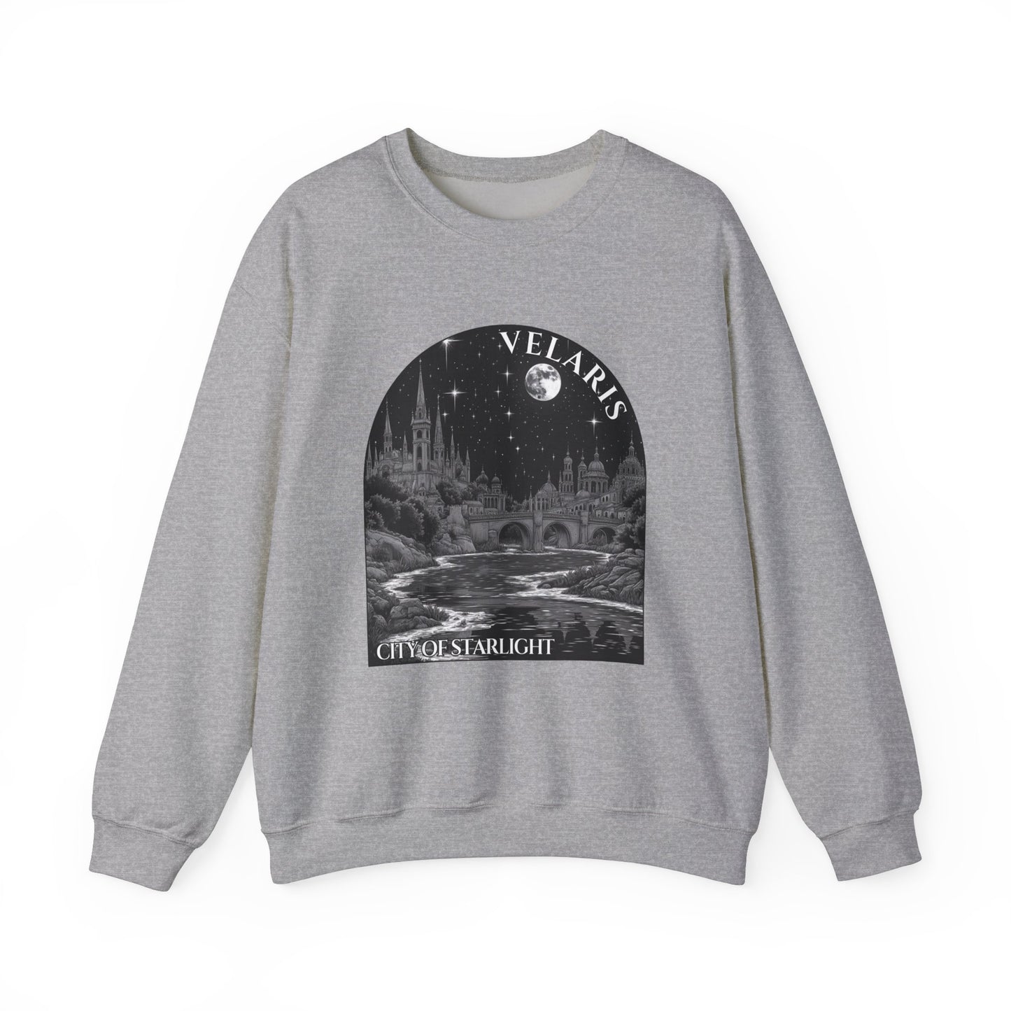 Velaris - City of Starlight - Monochromatic Crewneck