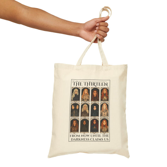 The Thirteen Cotton Canvas Tote Bag