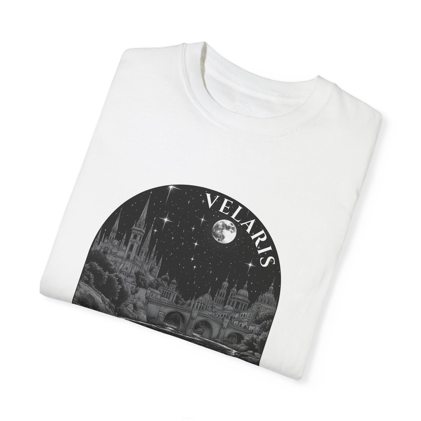 Velaris City of Starlight Monochromatic T-shirt