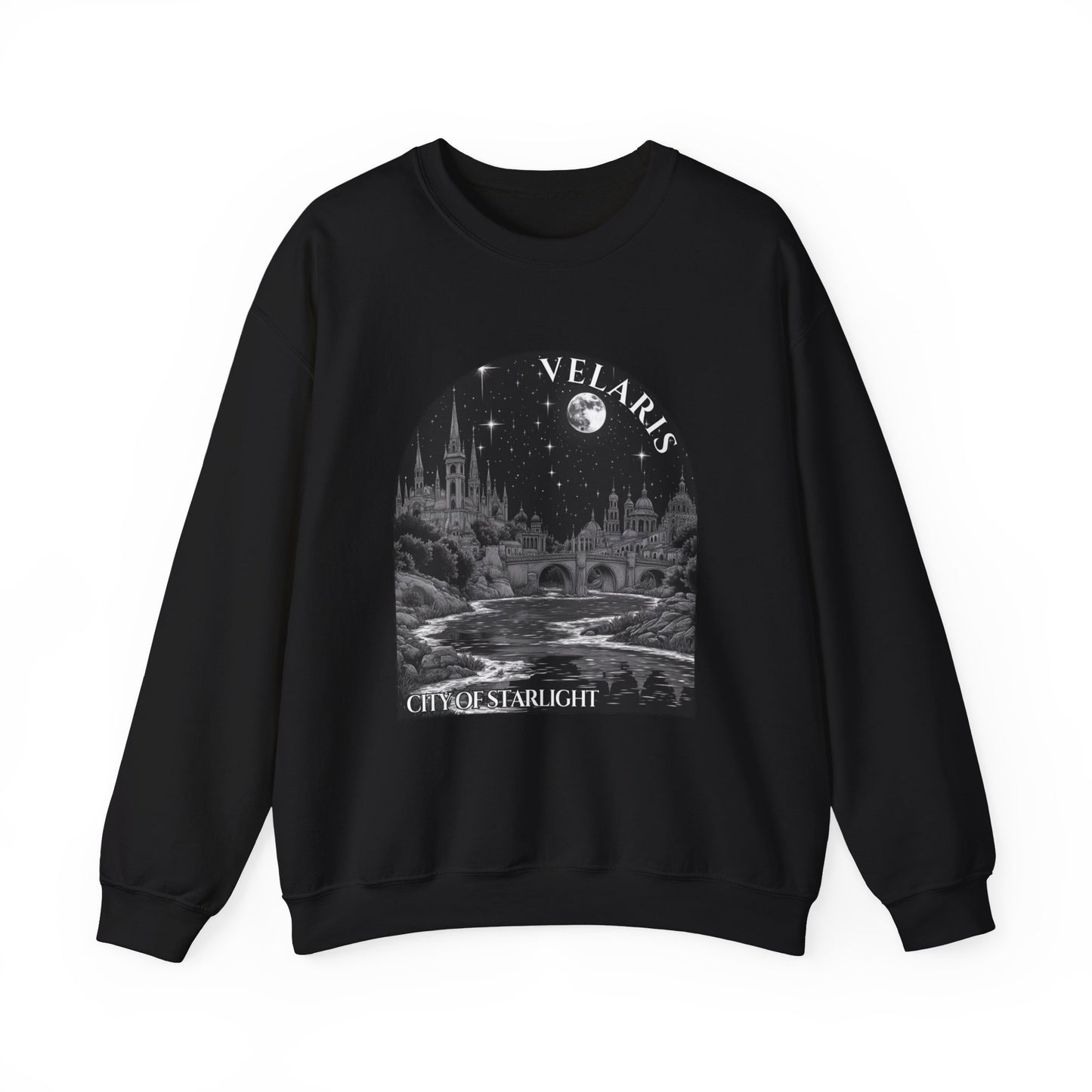 Velaris - City of Starlight - Monochromatic Crewneck