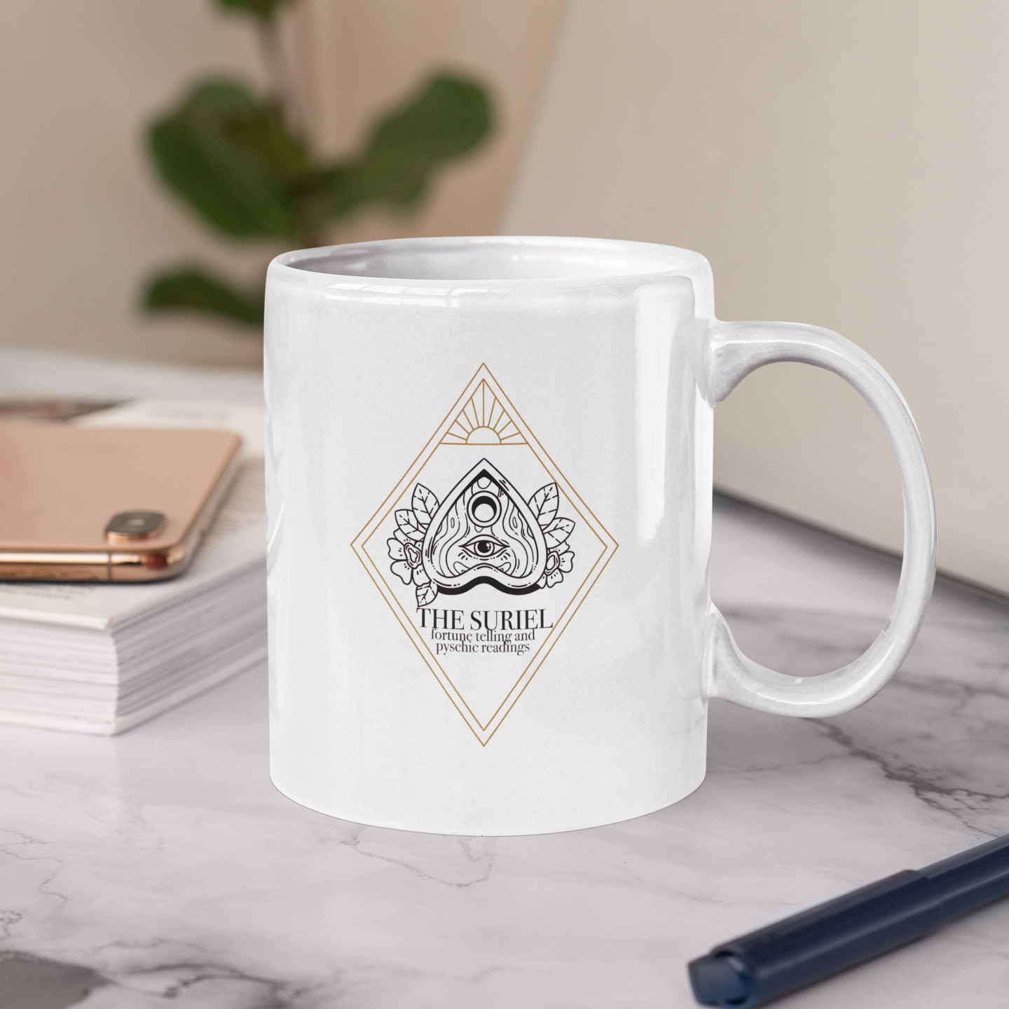 The Suriel Fortune Telling + Psychic Readings Coffee Mug