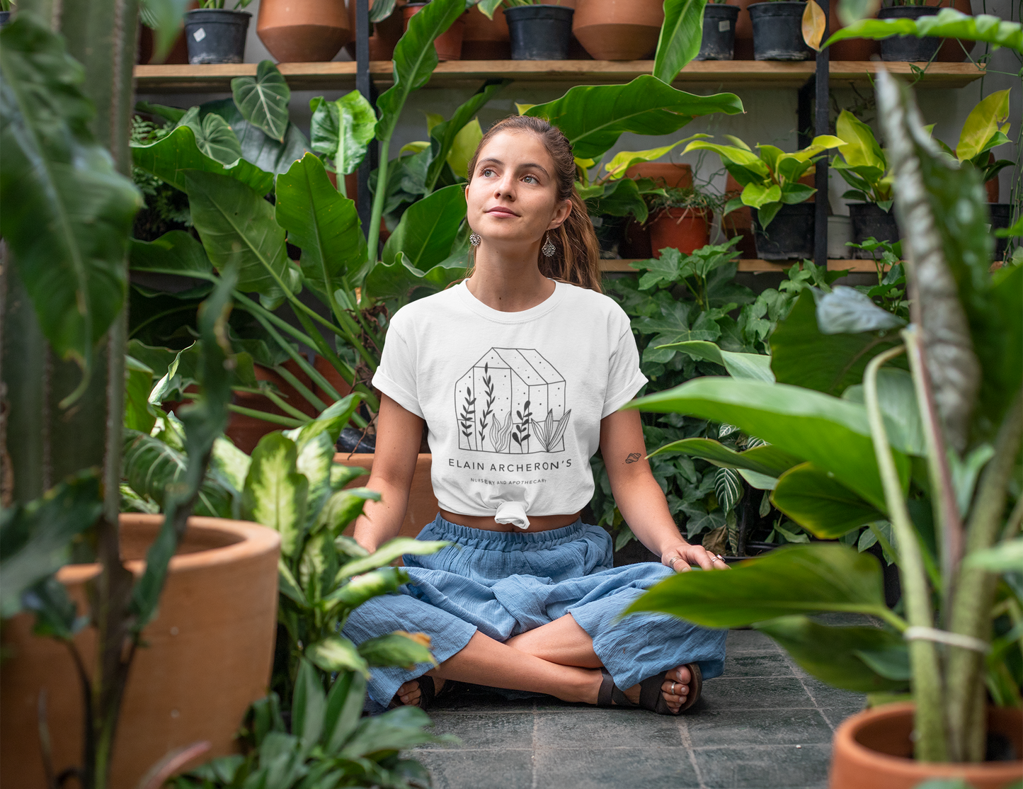 Elain Archeron's Nursery + Apothecary Heavy Cotton Tee